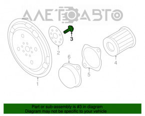 Болт маховика коленвала Subaru Legacy 15-19 2.5 комплект 8 шт