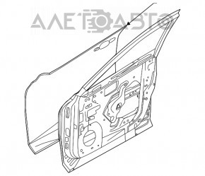 Дверь в сборе передняя левая Nissan Rogue 21-23
