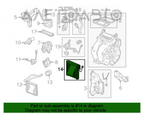 Evaporator Honda CRZ 11-16