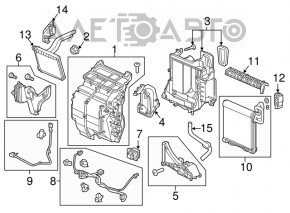 Клапан печки кондиционера Honda HR-V 16-22