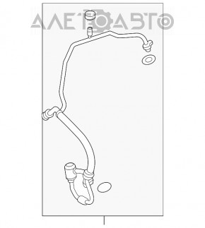 Compresorul de aer condiționat pentru Honda Civic X FC 16 2.0, cutie automată, fără capac.