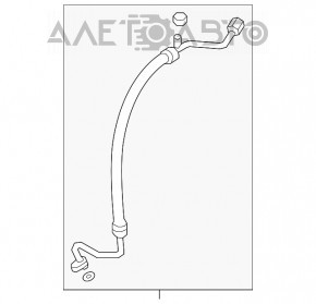 Teava aer conditionat compresor-incalzitor Honda CRV 12-16 nou original OEM