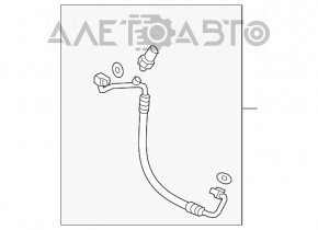 Tubul de aer condiționat condensator-compresor Honda CRV 17-22 1.5T