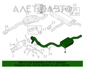 Tubul de admisie Audi Q5 80A 18-