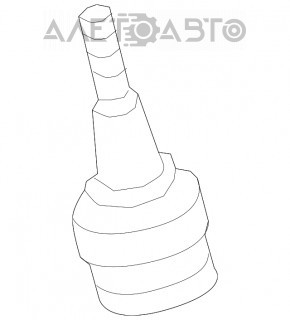 Rotula fata dreapta Audi Q5 80A 18 - nou original OEM