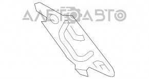 Suport de blocare capota stanga Audi Q5 80A 18 - nou original OEM