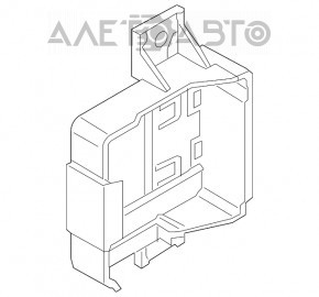 Suport de control al blocului HOMELINK Audi Q5 80A 18-