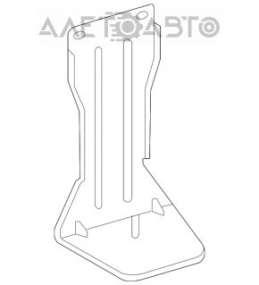 Suport antenă telefon Booster Amplificator spate dreapta Audi Q5 80A 18-