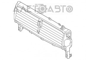 Жалюзи дефлектор радиатора в сборе Audi Q5 80A 18-24 2.0т без моторчика OEM