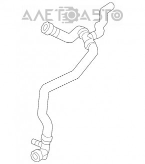 Tubul de răcire inferior Audi Q5 80A 18-20