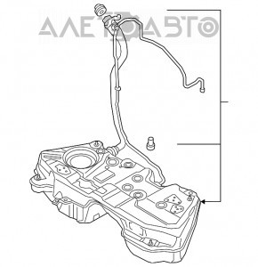 Rezervor de combustibil Audi Q5 80A 18-