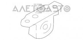 Suport toba fata Audi Q5 80A 18 - nou original OEM