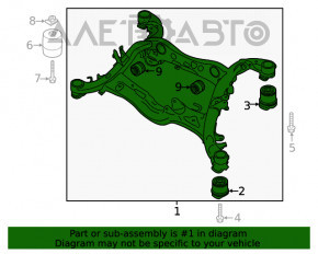 Bara spate Audi Q5 80A 18-