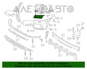 Suport bara fata stanga superioara Audi Q5 80A 18-20 nou neoriginal.