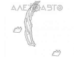 Bara fata goala partea dreapta Audi Q5 80A 18-20 noua OEM originala