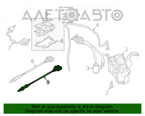 Sonda lambda a doua pentru Audi Q5 80A 18- 2.0T