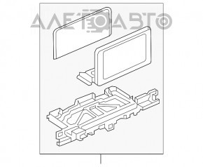 Monitor, display, navigație Audi Q5 80A 18-20 8,25"