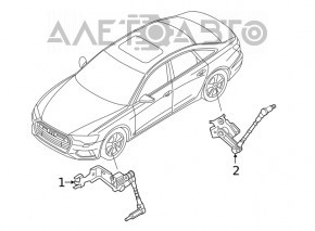 Senzor de înclinare a caroseriei spate Audi Q5 80A 18- nou, neoriginal.