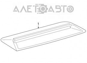 Semnal de oprire Lexus ES350 07-12 negru