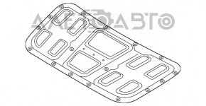 Izolarea capotei Hyundai Sonata 18-19 hibrid.