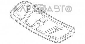 Izolarea capotei Kia Niro 17-22