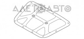 Izolarea capotei Hyundai Sonata 20- original OEM nou