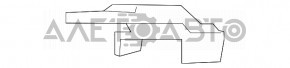 Suport far dreapta, partea de sus, interior Lexus RX300 RX330 RX350 RX400h 04-09, nou, original OEM.