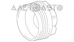 Capacul farului de la lampa Lexus ES300h ES350 13-15 pre-restilizare cu xenon