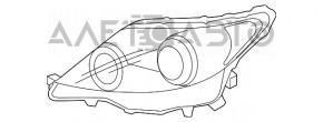 Фара передняя правая в сборе Lexus LS460 07-09 дорест, под омыватель фар