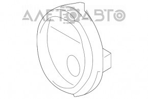 Capacul farului stâng pentru Lexus RX300 RX330 RX350 RX400h 04-09