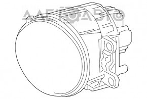 Противотуманная фара птф правая Lexus RX350 RX450h 16-19