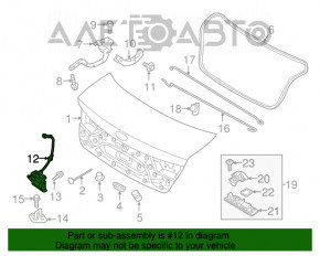 Capac portbagaj Kia Optima 16-