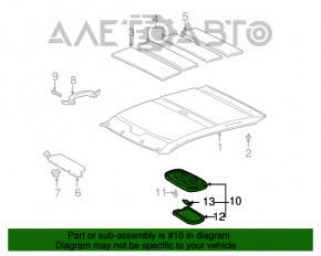 Plafonul de iluminare pentru pasagerii Lexus IS200 IS300 99-05