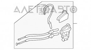 Inchidere portiera fata stanga Hyundai Santa FE Sport 13-18 noua originala OEM