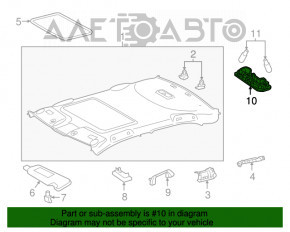 Plafonul de iluminare din spate pentru Toyota Camry v50 12-14 SUA, gri