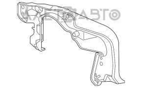 Suport DRL dreapta Toyota Highlander 14-16