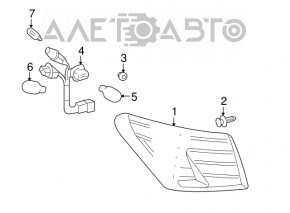 Lampa aripa exterior dreapta Lexus ES350 07-09