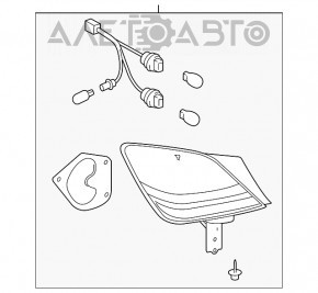 Lampa exterioară aripă stângă Toyota Avalon 05-12 nouă OEM originală