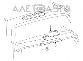 Стоп сигнал задний Toyota Sequoia 08-16