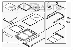 Capacul de la baie Kia Soul 14-19