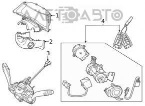 Blocarea de aprindere Hyundai Sonata 20-