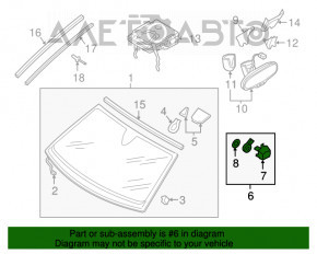 Senzor de ploaie Audi A4 B9 17-