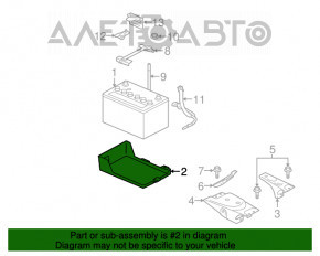 Palet pentru baterie Mitsubishi Outlander 14-20 3.0