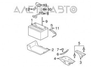 Palet pentru baterie Mitsubishi Outlander 14-20 3.0