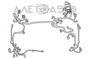 Cablu subcapot cu bloc de siguranțe Toyota Prius V 12-17