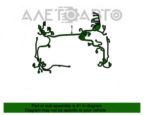 Cablu subcapot cu bloc de siguranțe Toyota Prius V 12-17