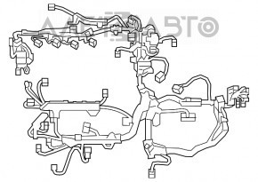 Проводка моторная Toyota Camry v70 18-