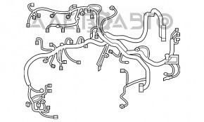 Cablu de motor Lexus RX350 10-15