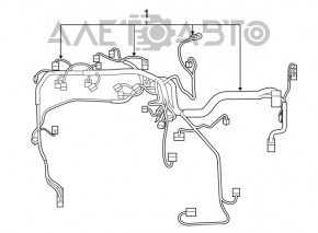 Проводка моторная Lexus NX200t NX300 15-21