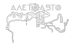 Cablu de motor Toyota Avalon 13-18 3.5